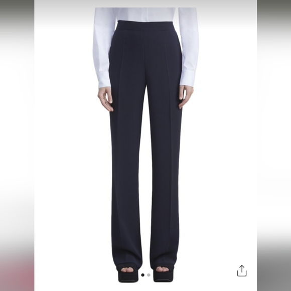 Lafayette 148 New York Plus Gates Side Zip Flared Pant